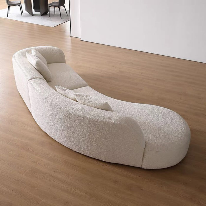 curved couch in latest design