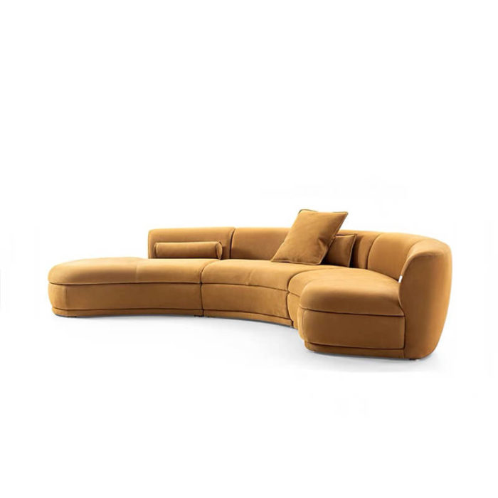 wholesale curved sofa