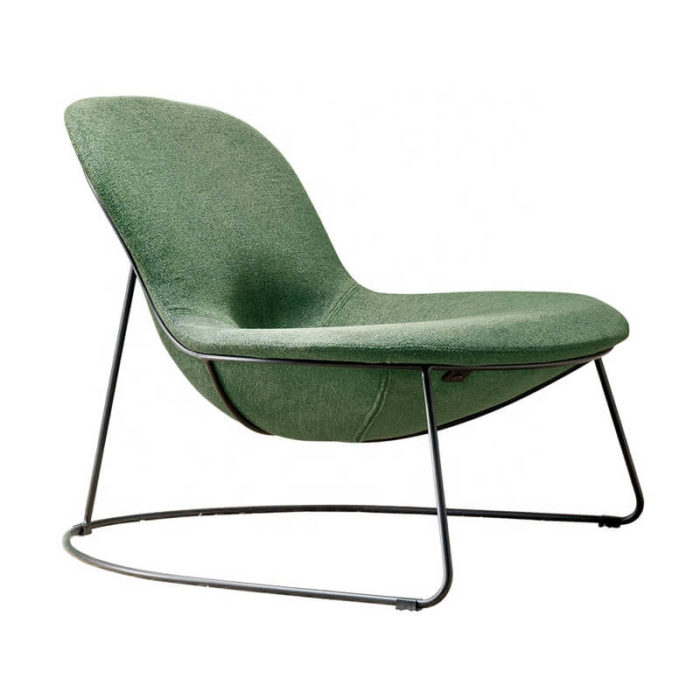 designer modern chair in green color