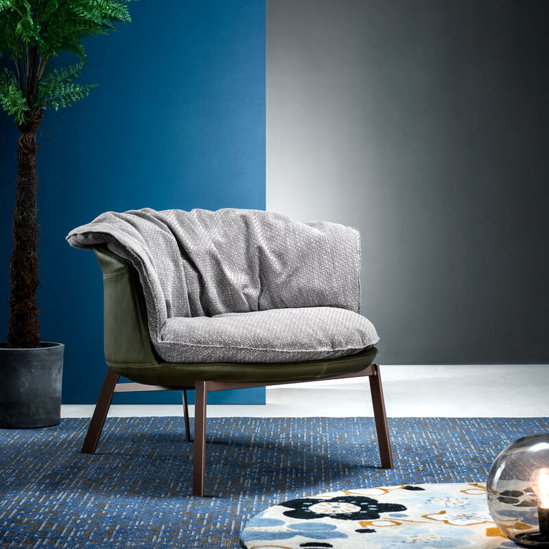 modern fabric lounge chair