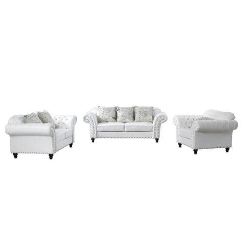 white leather chesterfield sofa