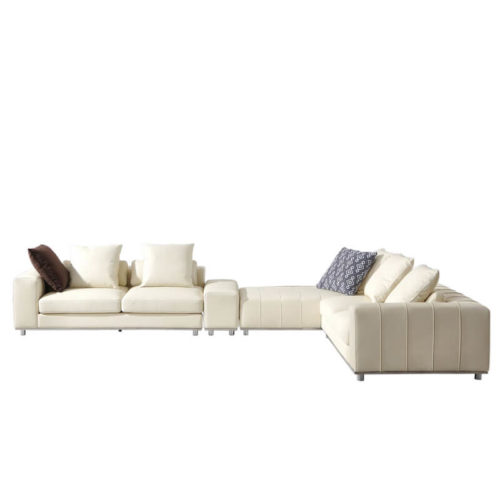modern corner L couch