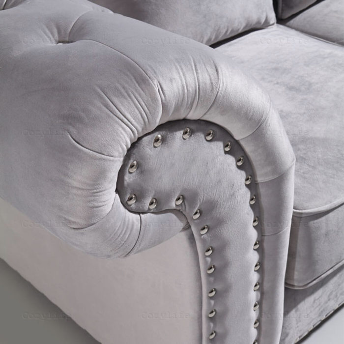 classic rolled sofa arm