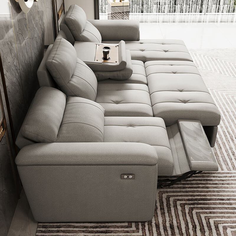 sectional sleeper sofa with recliners made in china