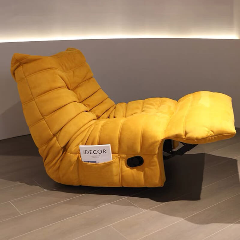 yellow togo chair with swivel function