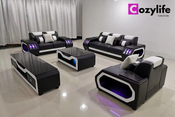 best sofa set with led lights from Cozylife