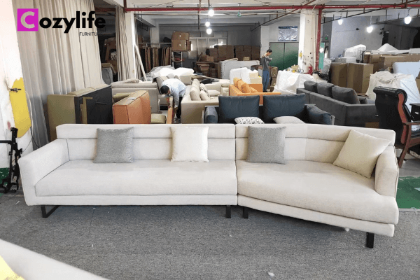 curved sectional couch from cozylife