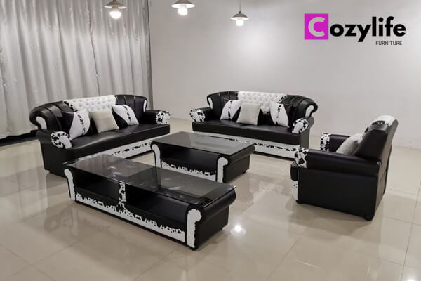 luxury tufted modernes sofa from Cozylife