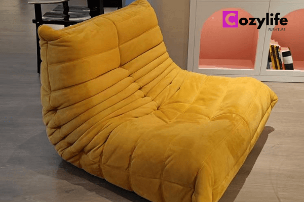 yellow togo chair from Cozylife