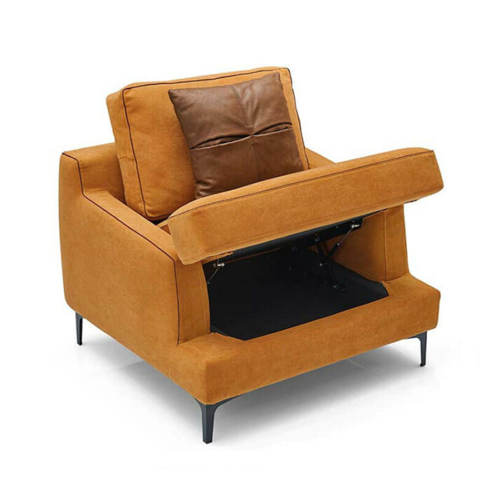 single sofa chair with storage